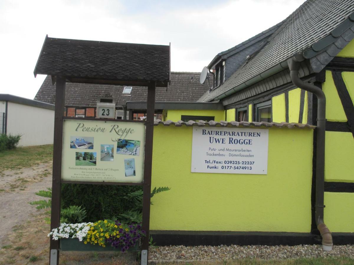 Ferienwohnung Rogge Stendal Esterno foto