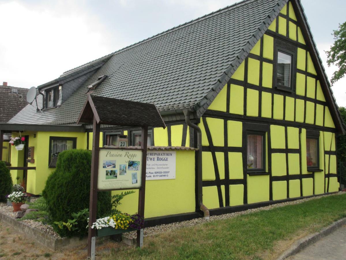Ferienwohnung Rogge Stendal Esterno foto